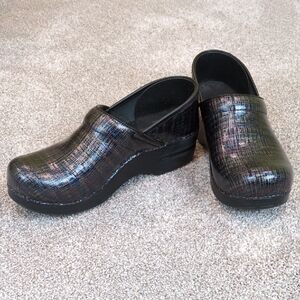 Dansko Iridescent Clogs Women's 38 Euro (8 US)